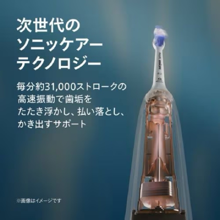 電動歯ブラシ フィリップス ソニッケアー 5500シリーズ HX7110/04 ホワイト