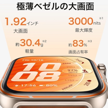 HUAWEI スマートウォッチ HUAWEI WATCH FIT 5 Pro [ホワイト]