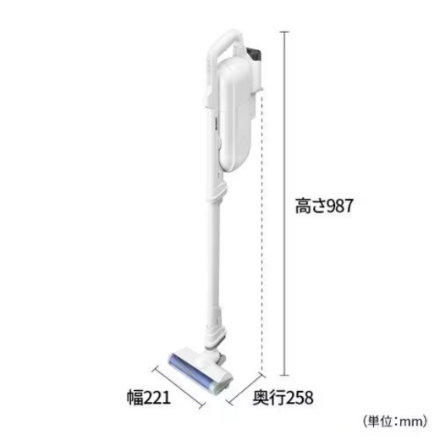 シャープ スティック掃除機 RACTIVE Air EC-KR50A-W ホワイト系