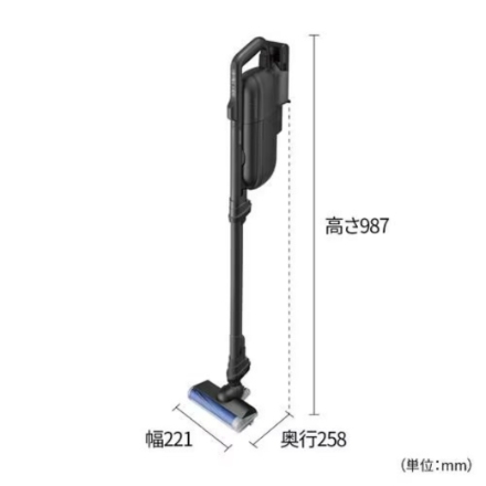 シャープ スティック掃除機 RACTIVE Air POWER EC-KR70A-B ブラック系