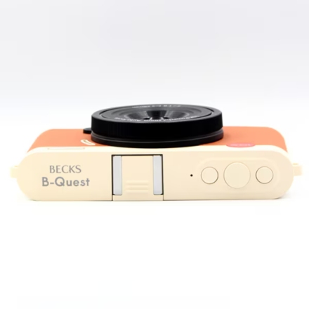 BECKS コンパクトデジタルカメラ B-Quest BQ1 BECKS-BQ1CR クリーム/ブラウン