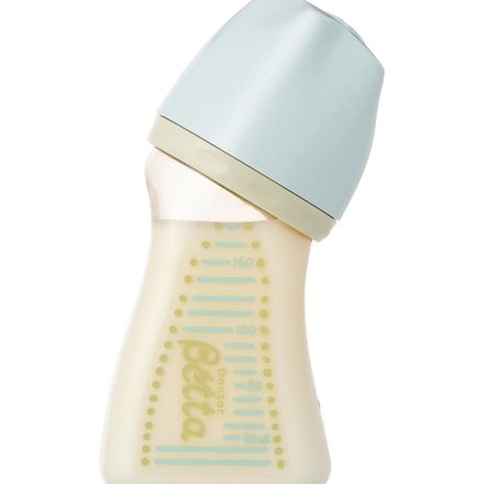 ドクターベッタ哺乳びん ブレイン 広口 WS2-160ml ( Baby Blue )