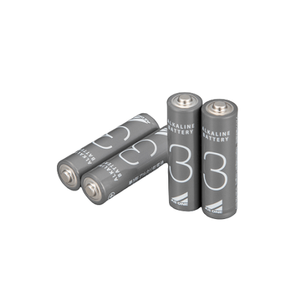 アズワン アルカリ乾電池 単3 40本パック (4-4953-02)