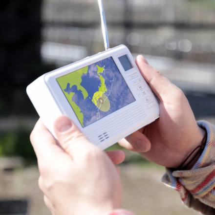 多機能防災ラジオ　エコラジネオ　TLM-ETR017