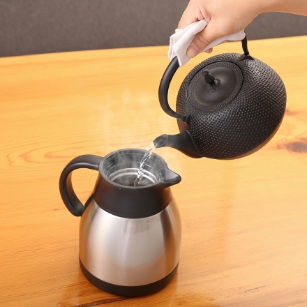 鉄瓶 南部鉄器 丸あられ鉄瓶 1.2L