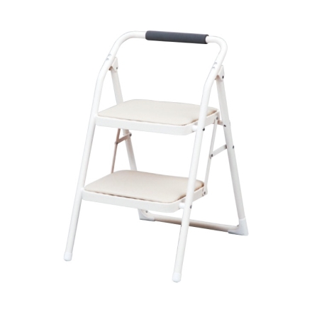 ステップチェア 2段 踏み台 アイボリー
