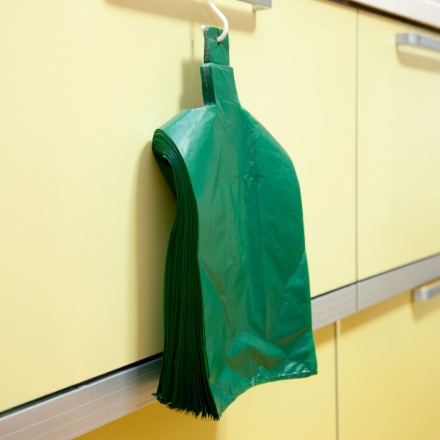 消臭袋 30L 80枚組 中サイズ 日本製 持ち手付 抗菌 消臭 ゴミ袋 柿渋エキス ポリフェノール 生ゴミ処理 オムツ ペット 透けにくい 厚手 丈夫