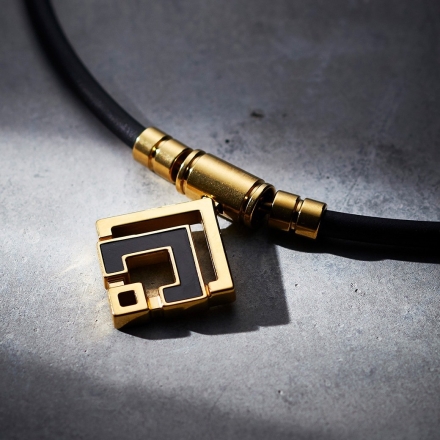 ＜コラントッテ＞ TAOネックレスα ARAN クラシックゴールド 磁気ネックレス 医療機器認定 磁気 ネックレス メンズ レディース ユニセックス 肩こり オシャレ 健康ネックレス