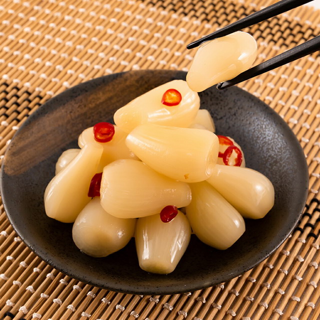 宮崎産 らっきょう ピリ辛 80g×3袋 国産 ご飯のお供 酒の肴