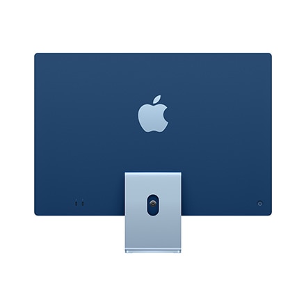 Apple iMac 24インチ 256GB Retina 4.5Kディスプレイモデル 8コアCPUと7コアGPUを搭載したApple M1チップ - ブルー with AppleCare+