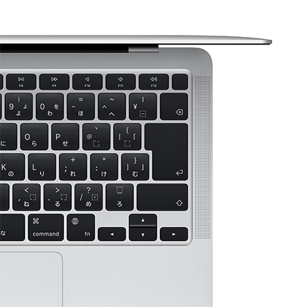 Apple MacBook Air 13インチ 256GB SSD 8コアCPUと7コアGPUを搭載したApple M1チップ - シルバー ※他色あり
