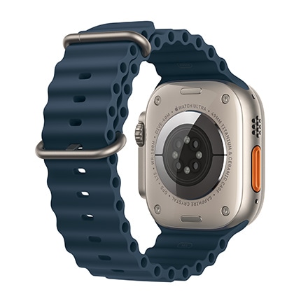 Apple Watch Ultra 2（GPS + Cellularモデル）- 49mmチタニウムケースとブルーオーシャンバンド