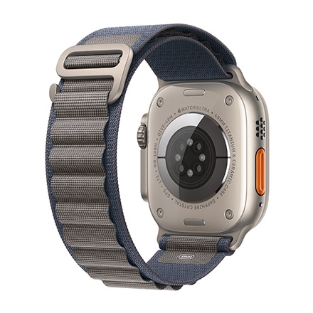 Apple Watch Ultra 2（GPS + Cellularモデル）- 49mmチタニウムケースとブルーアルパインループ-S