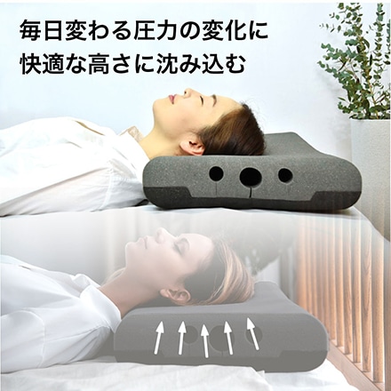 GUTNAP 3D無重力枕 炭眠 Mサイズ