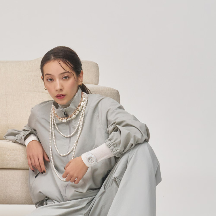 CASIO カシオ G-SHOCK GMA-P2100M-7AJF レディース 腕時計 アナデジ クオーツ 耐衝撃構造 20気圧防水 ワールドタイム ストップウォッチ アラーム ダブルLEDライト 樹脂ケース 樹脂バンド ホワイト