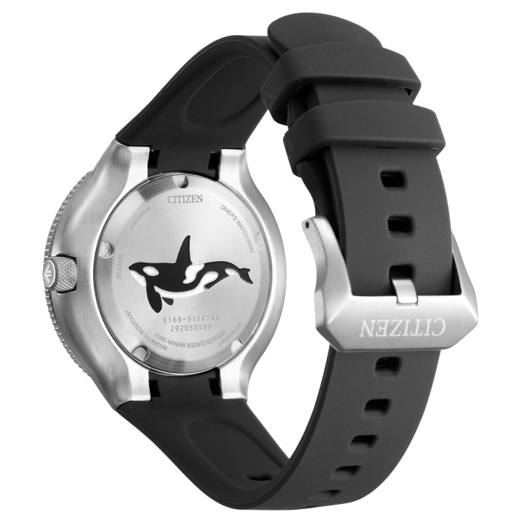 シチズン CITIZEN 腕時計 BN0230-04E プロマスター PROMASTER メンズ MARINEシリーズ ダイバー200m オルカ シャチ ソーラー（国内正規品）