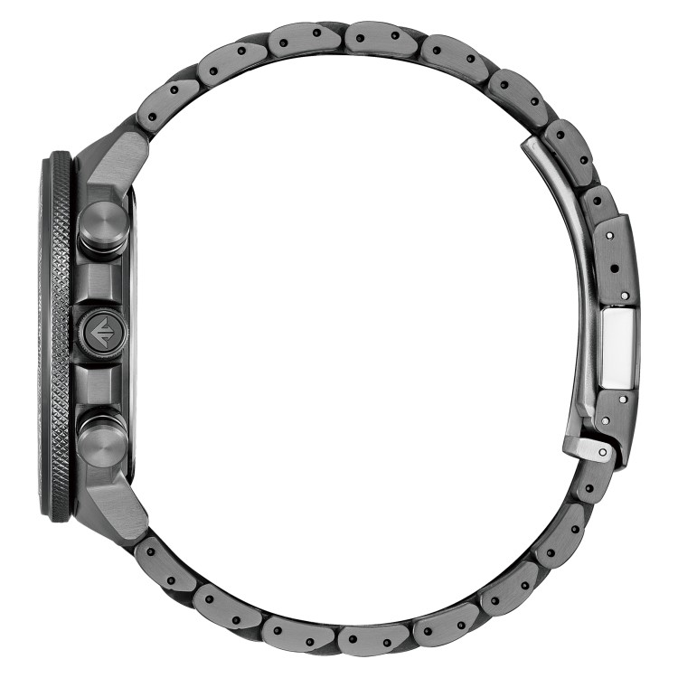 CITIZEN シチズン PROMASTER プロマスター SKY スカイ BY3005-56G メンズ 腕時計 光発電 エコドライブ 電波 ソーラー ステンレス ブラック文字盤 20気圧防水 サファイアガラス