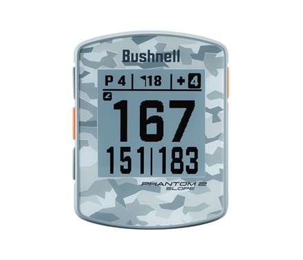 ブッシュネル ファントム2 スロープ グレーカモ 日本正規品 ゴルフ 距離測定器 GPS 距離計 スロープ機能