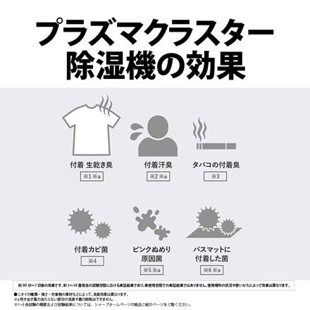 シャープ 衣類乾燥除湿機 CV-T71-W ホワイト
