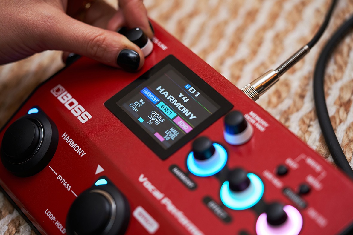 BOSS ボス VE-22 Vocal Performer ボーカルエフェクター