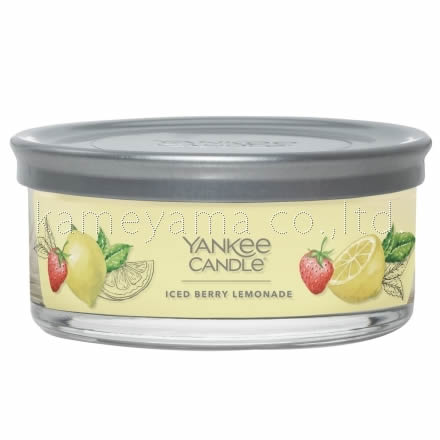 YANKEE CANDLE（ヤンキーキャンドル）シグネチャー タンブラー5ウィック アロマキャンドル アイスドベリーレモネード