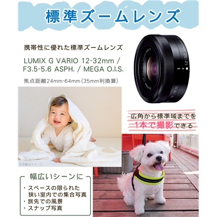 パナソニック LUMIX DC-G100DW-K ミラーレス一眼カメラ ダブルズームキット