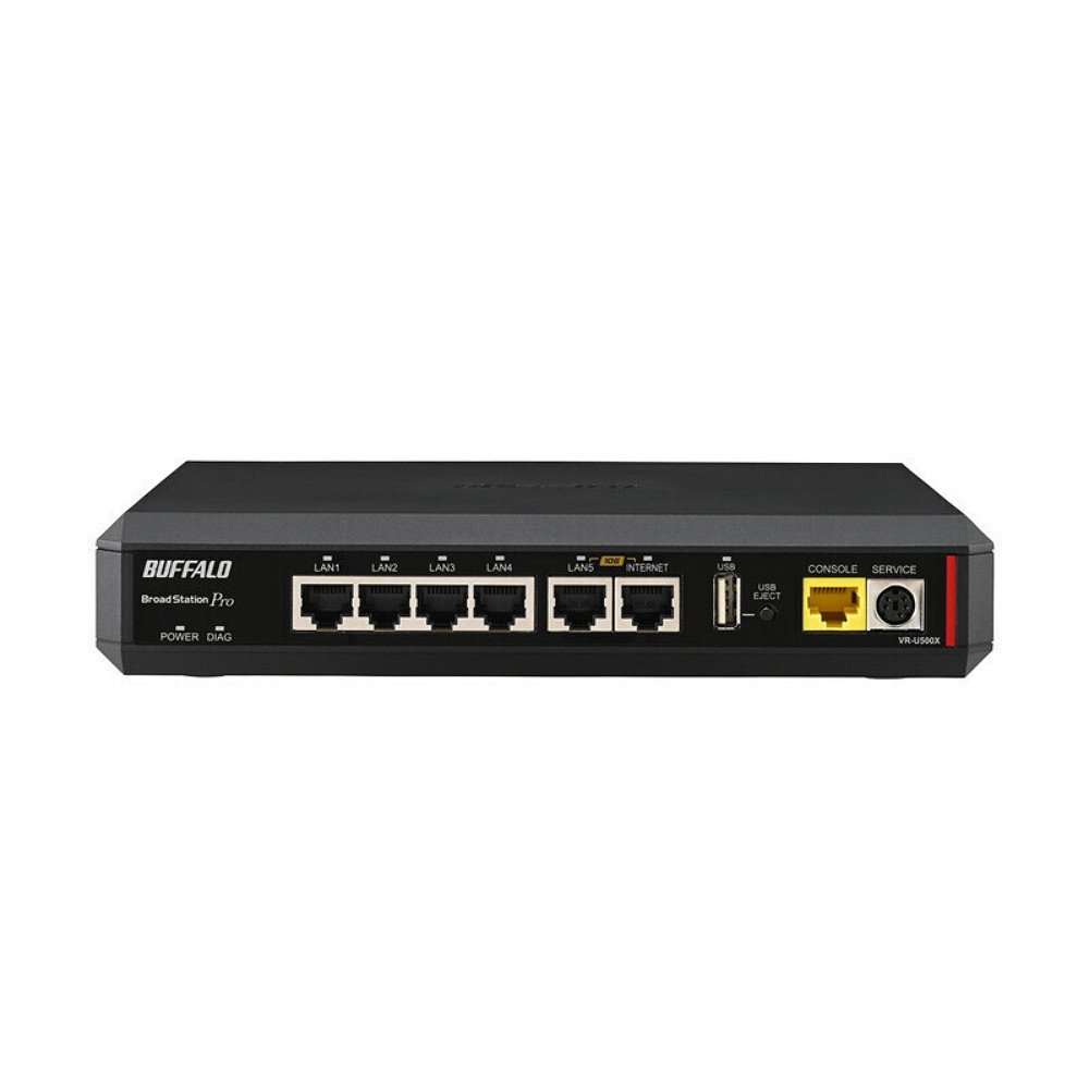 バッファロー VPNルーター VR-U500X 10Giga 有線モデル VR-Uシリーズ