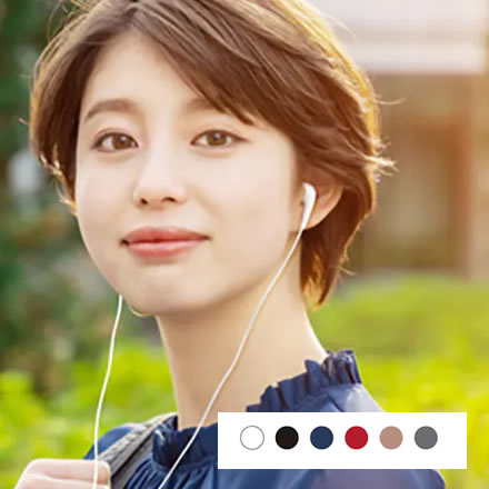 JVC インナーイヤーヘッドホン HA-FX6-H グレー プラグφ3.5mm（メール便）