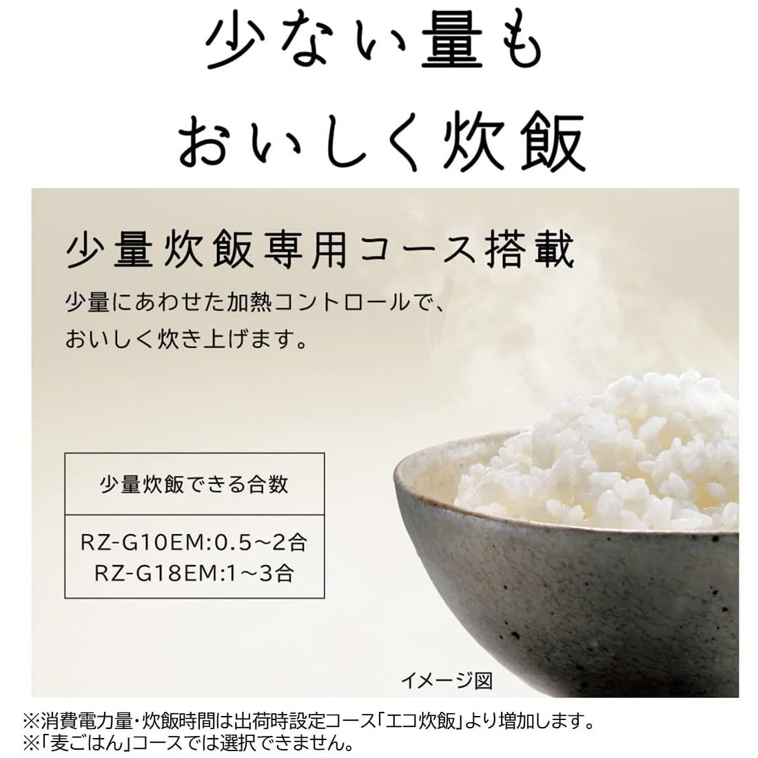 （5.5合炊き）日立 圧力IH炊飯器 RZ-G10EM(T) ブラウンメタリック