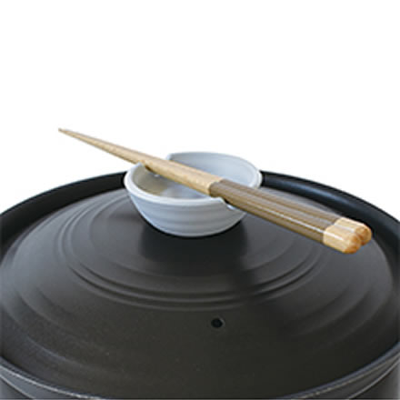 土鍋風卓上鍋 IH/ガス火対応 27cm K-10662BK 4-5人用