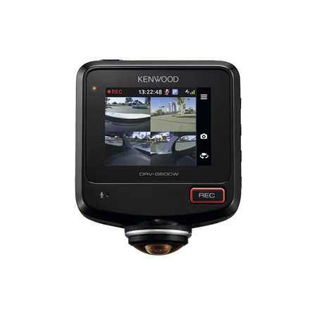 ケンウッド 360°録画対応2カメラドライブレコーダー　DRV-G60CW