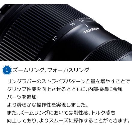 タムロン 28-75mm F2.8 Di III VXD G2 A063SF ソニーEマウント用