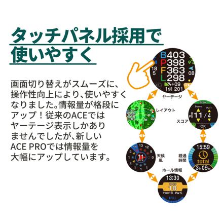 イーグルビジョン エースプロ ブラック EV-337BK 朝日ゴルフ ゴルフティー セット