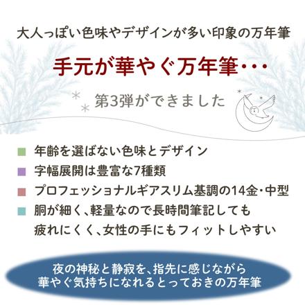 セーラー万年筆 ホームショッピングオリジナル万年筆 月渡るエゾフクロウ 極細
