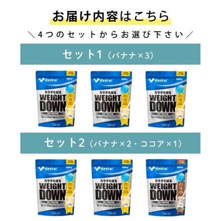 健康体力研究所 kentai ウェイトダウンソイ ココア風味 880g × 3袋 ウェイトダウンファイア シェイカー スポンジ 6点セット