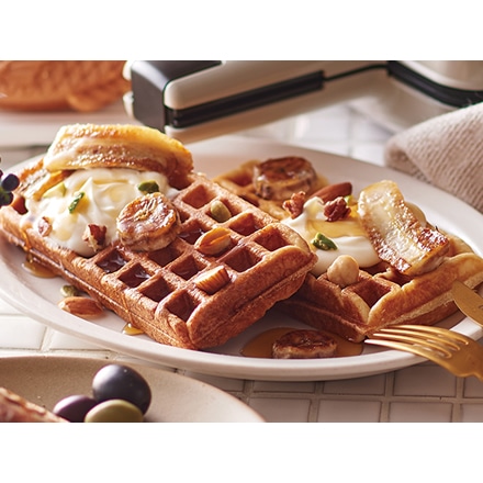 〈スペシャルセット〉Toffy ハーフホットサンドメーカー プレート交換式 K-HS5-GE グレージュ 専用 マルチプレート K-HS5-MP 専用たい焼きプレート K-HS5-TP おさかなスポンジ セット