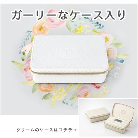 キングジム SR-GL2 クリーム ガーリーテプラ & SBM9P ダマスク(ピンク) マットラベル 9mm ＆ 電池 ＆クロス