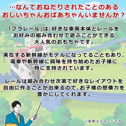 タカラトミー プラレール 人気の車両本体と初回レールキットのセット【初めてのプラレールAセット ドクターイエロー】