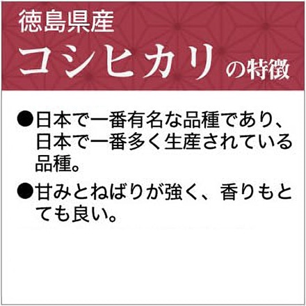 新米 白米 徳島県産 コシヒカリ 2kg 令和6年産