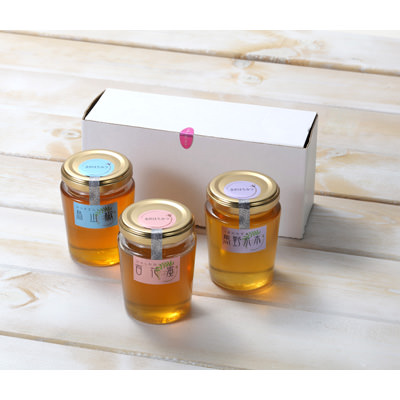 金沢里山産にこだわった、豊かで奥深い味わいのはちみつ・金澤里山はちみつ詰合せ　しずく工房・石川県