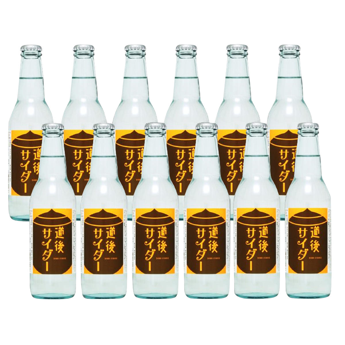 道後サイダー 12本 〔330ml×12〕 サイダー ソフトドリンク 愛媛 水口酒造