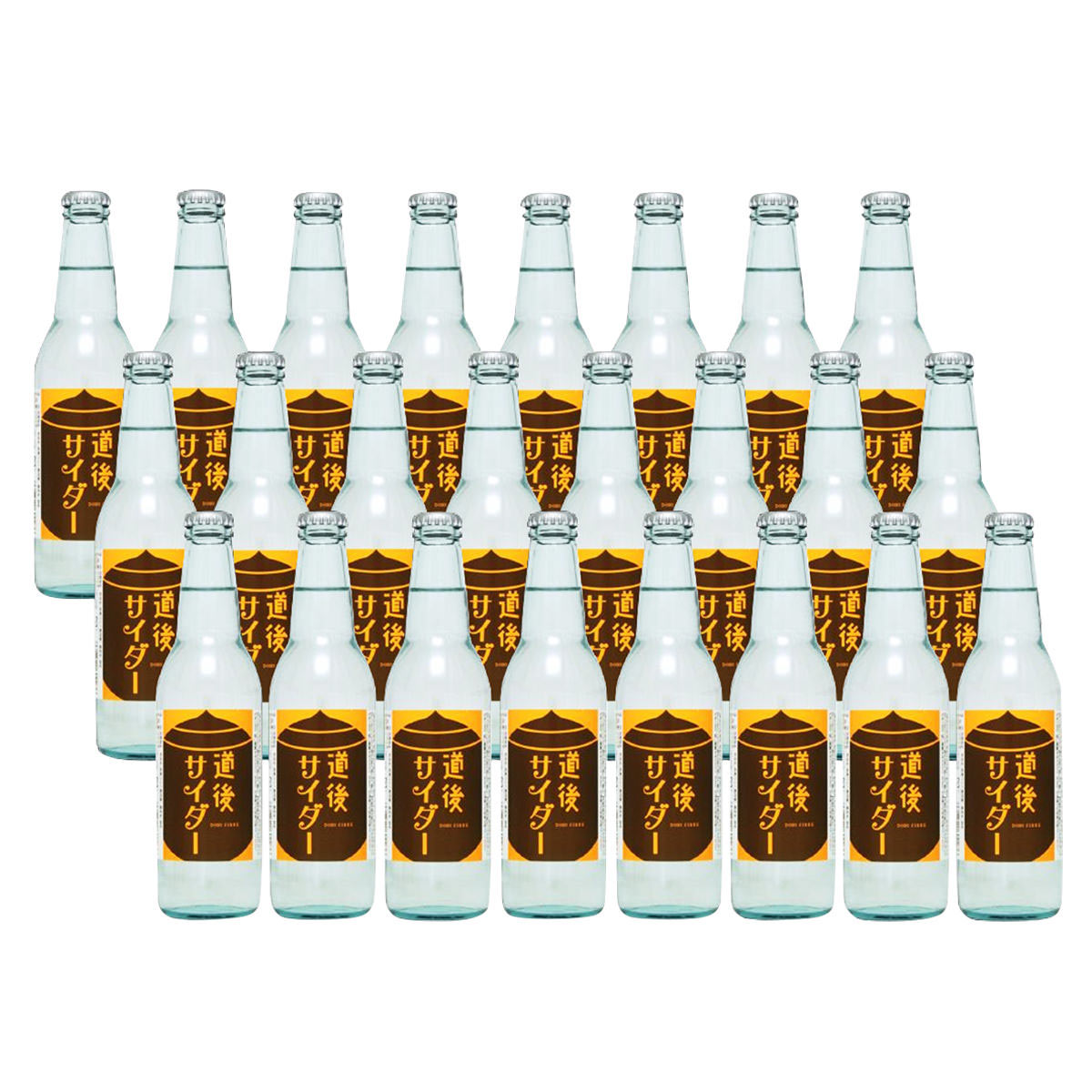 道後サイダー 24本 〔330ml×24〕 サイダー ソフトドリンク 愛媛 水口酒造