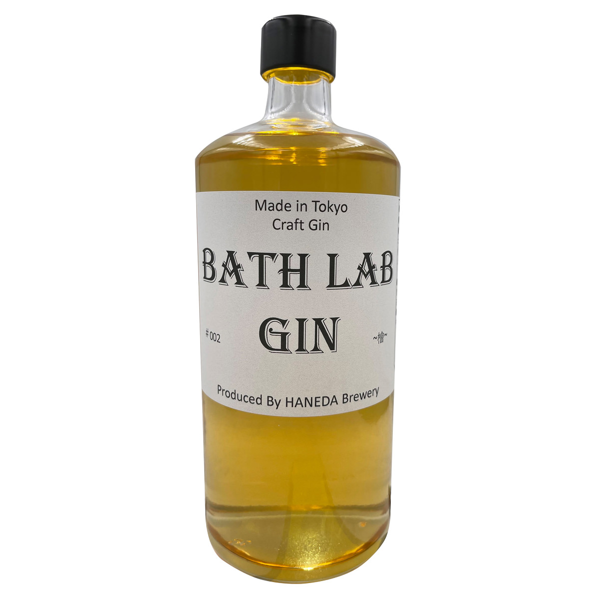 羽田ビール BATH LAB GIN #002 檜 〔720ml〕 ジン リキュール