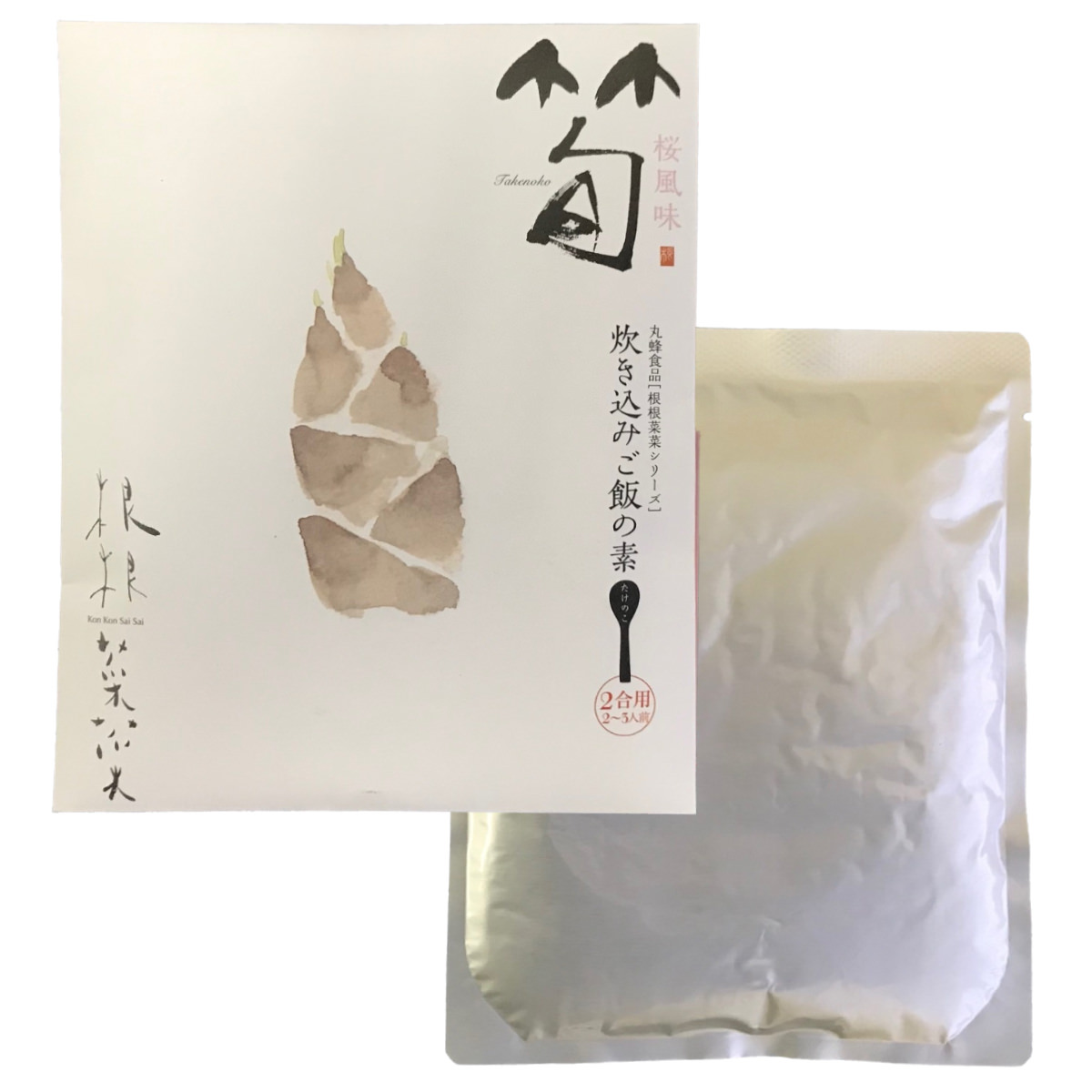 筍(桜風味)の炊き込みご飯の素 〔190g(2合用)×4〕 料理の素