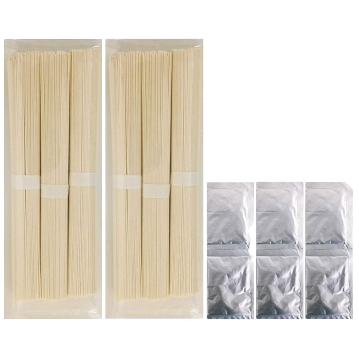 キヨトク にゅうめんあごだしスープセット 6食 〔(麺100g×3)×2、あごだし粉末スープ(10g×2)×3〕 にゅうめん