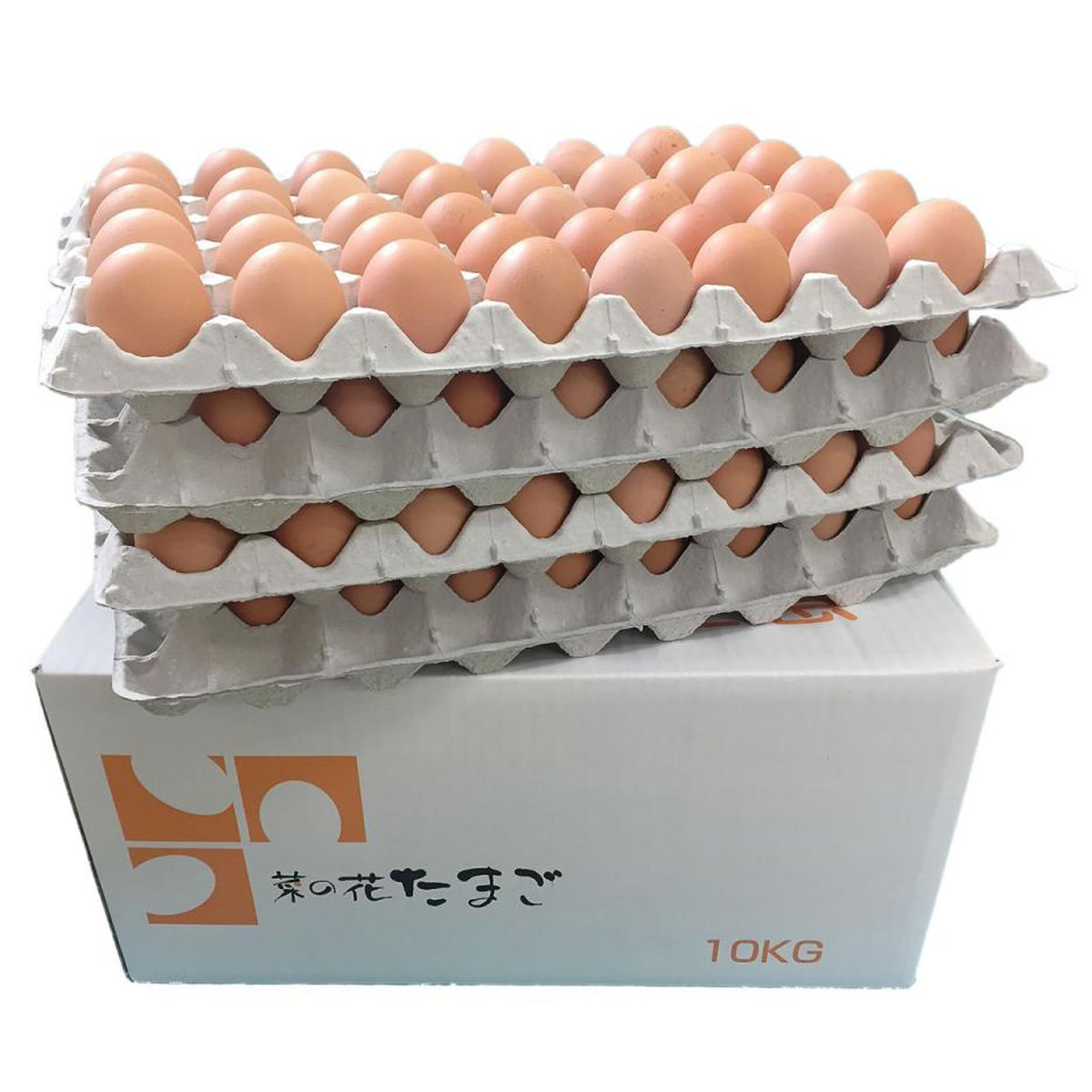 菜の花たまご アスタキサンチン卵 業務用 赤玉M～Lサイズ 〔10kg(150～164個前後)〕 鶏卵