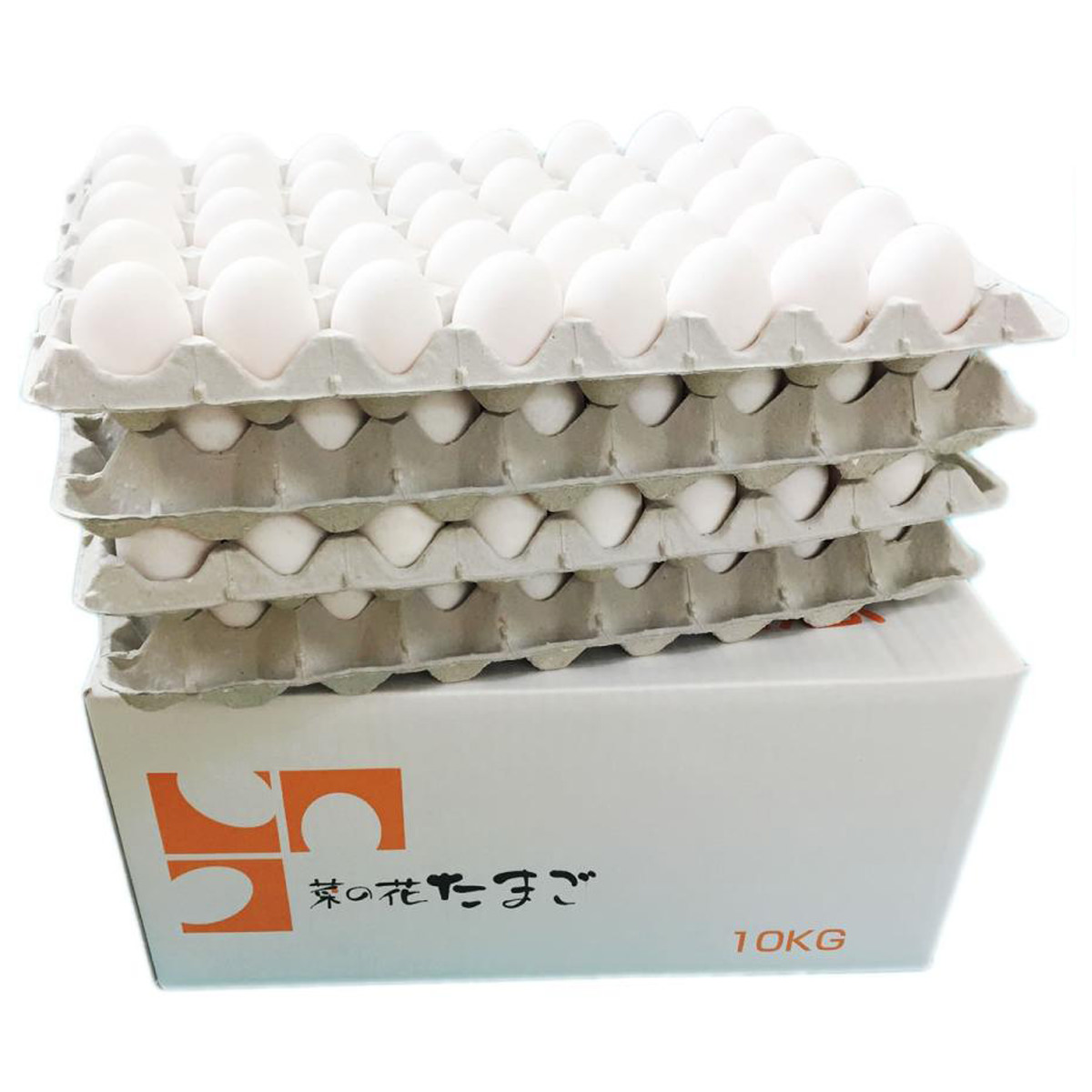 菜の花たまご アスタキサンチン卵 業務用 白玉M～Lサイズ 〔10kg(150～164個前後)〕 鶏卵