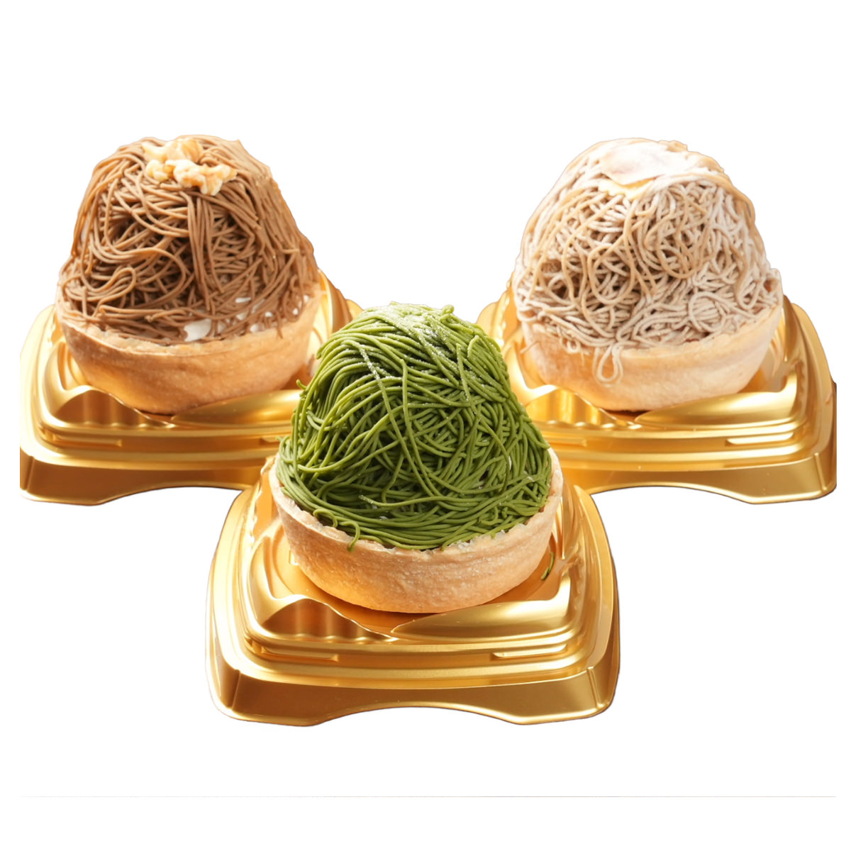 日本茶モンブラン 詰め合わせ 〔ほうじ茶・抹茶・和紅茶〕 モンブラン