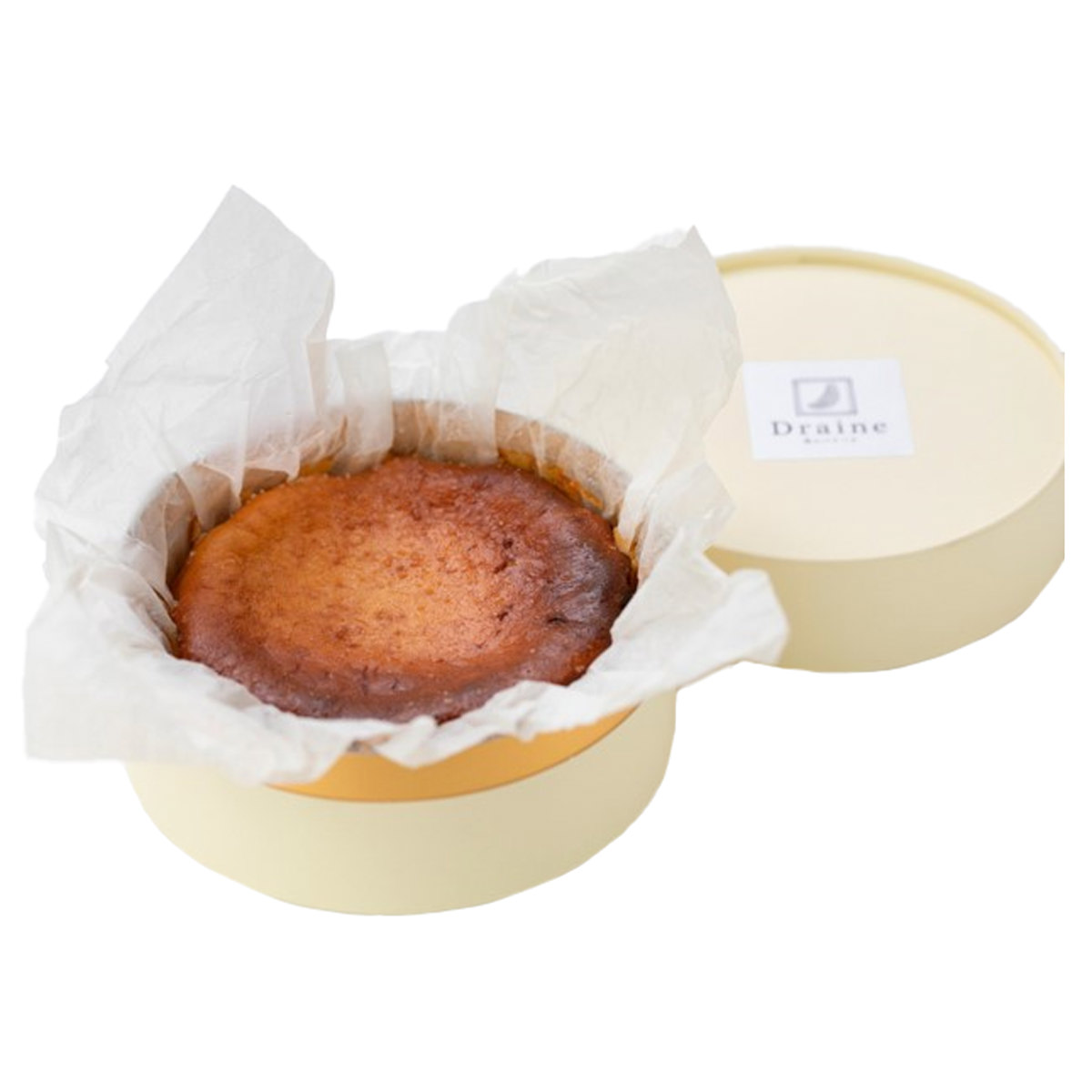 バナナの風味香る濃厚バスクチーズケーキ 金のバナーナDraine使用 〔4号(320g)〕 ケーキ スイーツ