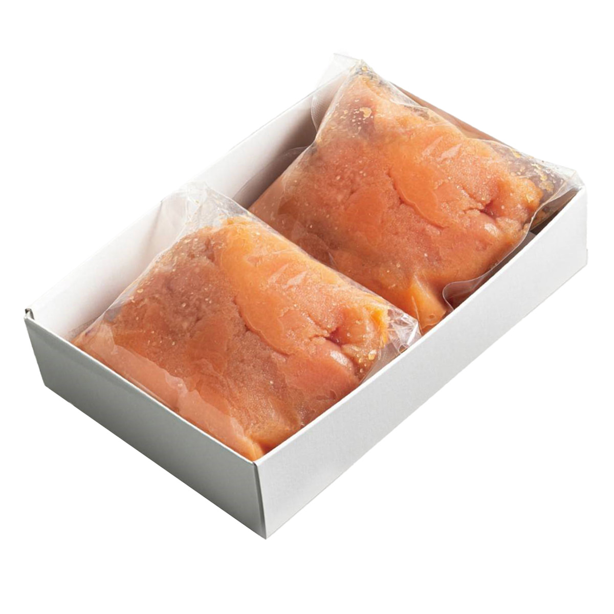 無着色 並切 たらこ 紙箱 〔250g×2〕 味付きタラコ 冷凍